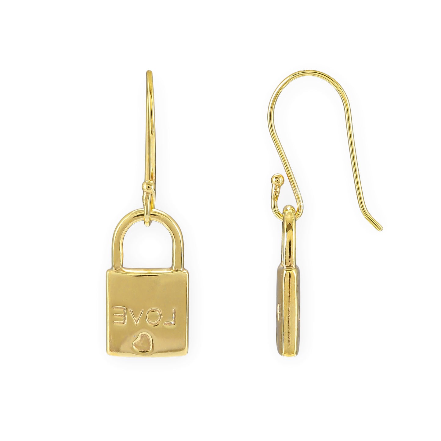 Love Lock Earrings | Gold – Plated
