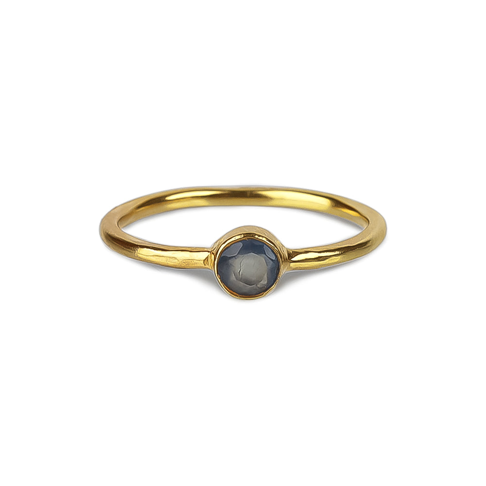 One Stone Ring | Gold-Plated