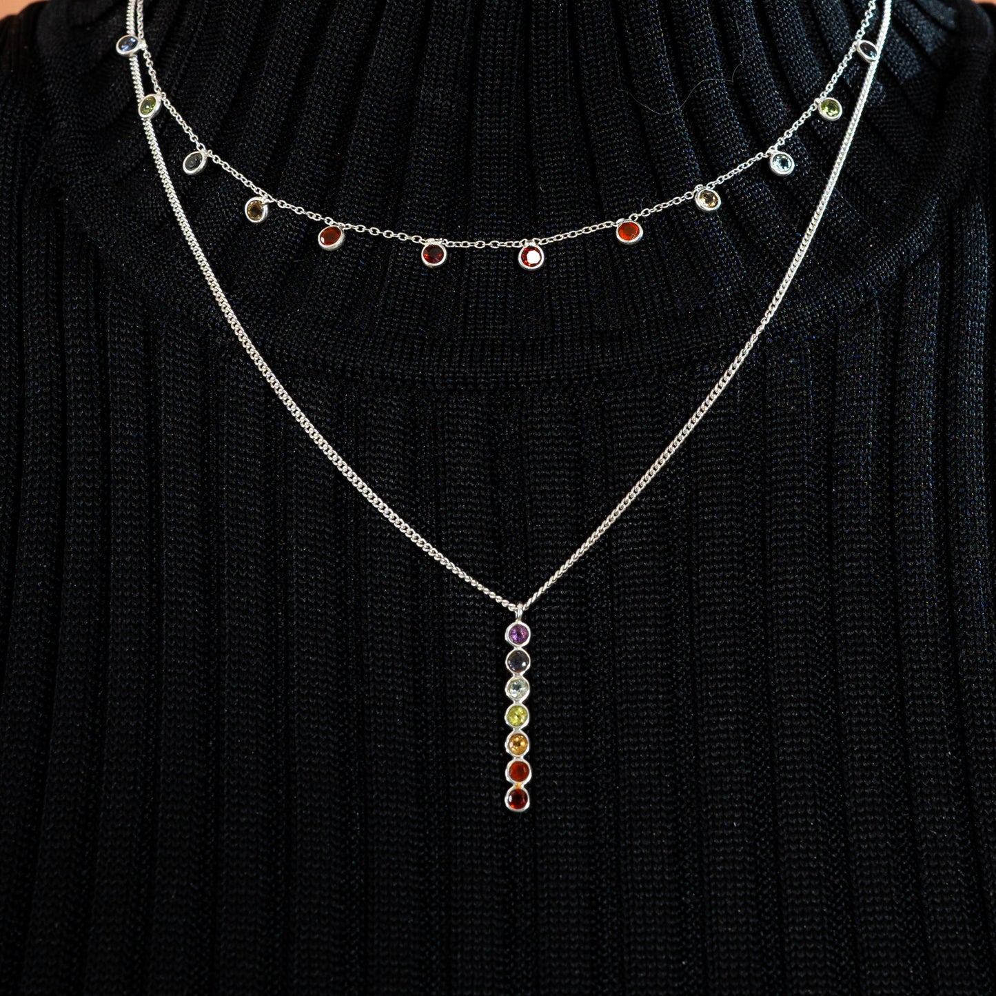 Chakra Y Necklace