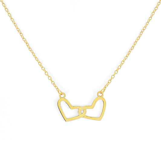 Two Hearts Necklace
