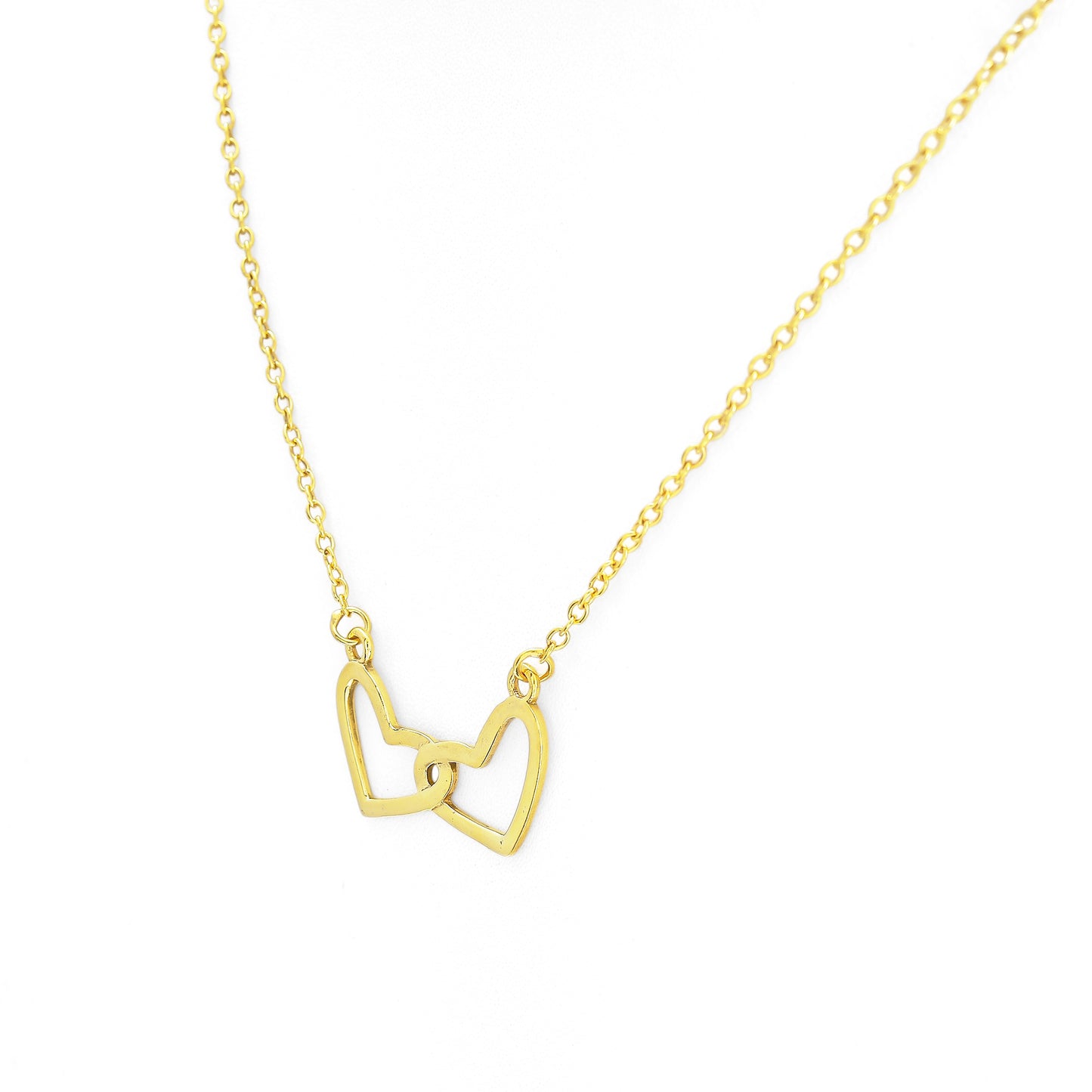 Two Hearts Necklace