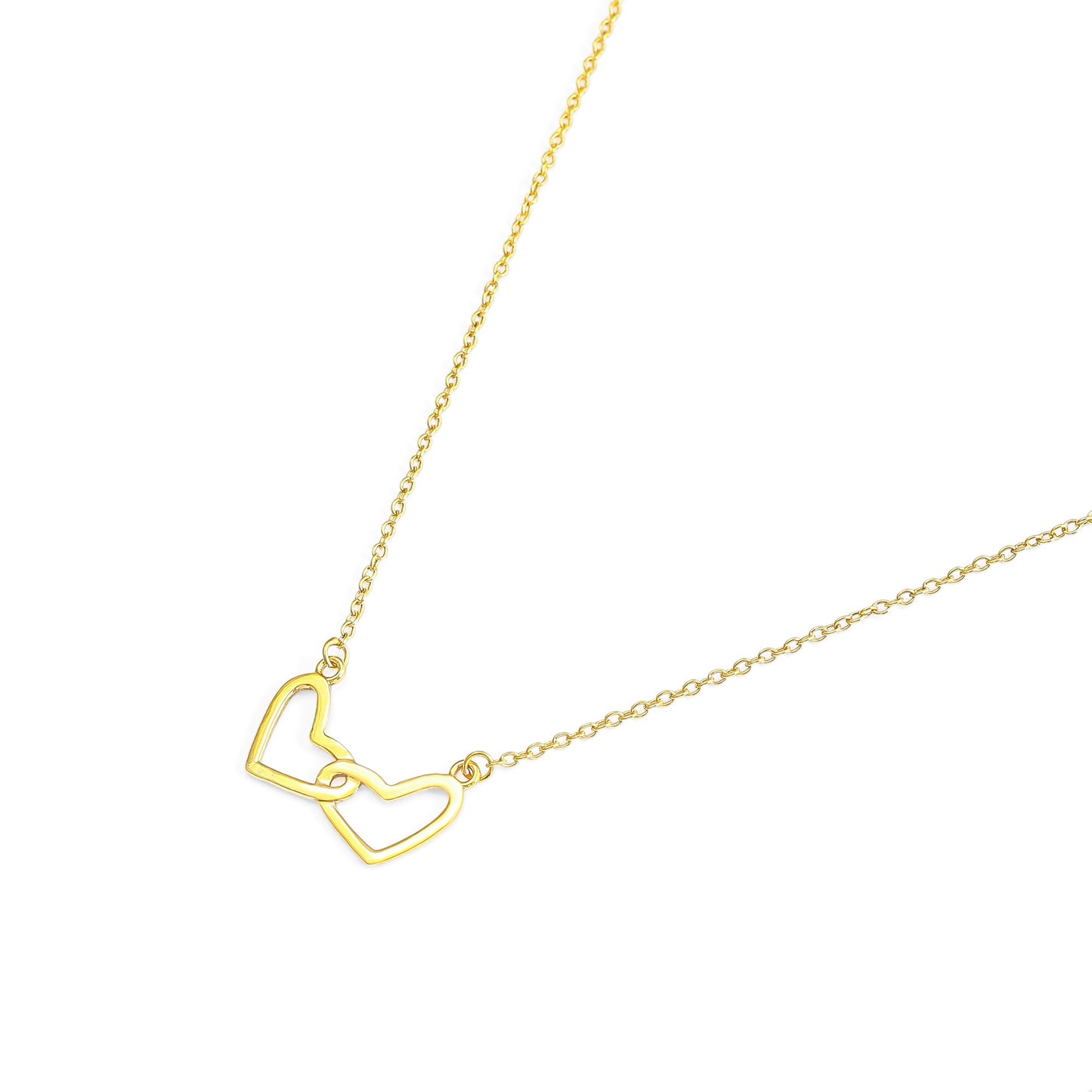 Two Hearts Necklace