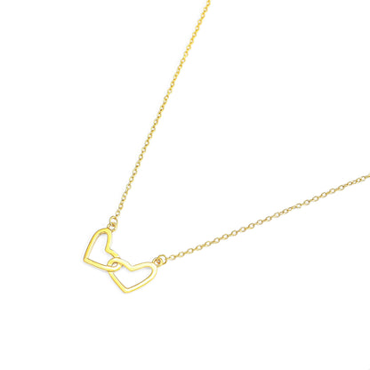 Two Hearts Necklace