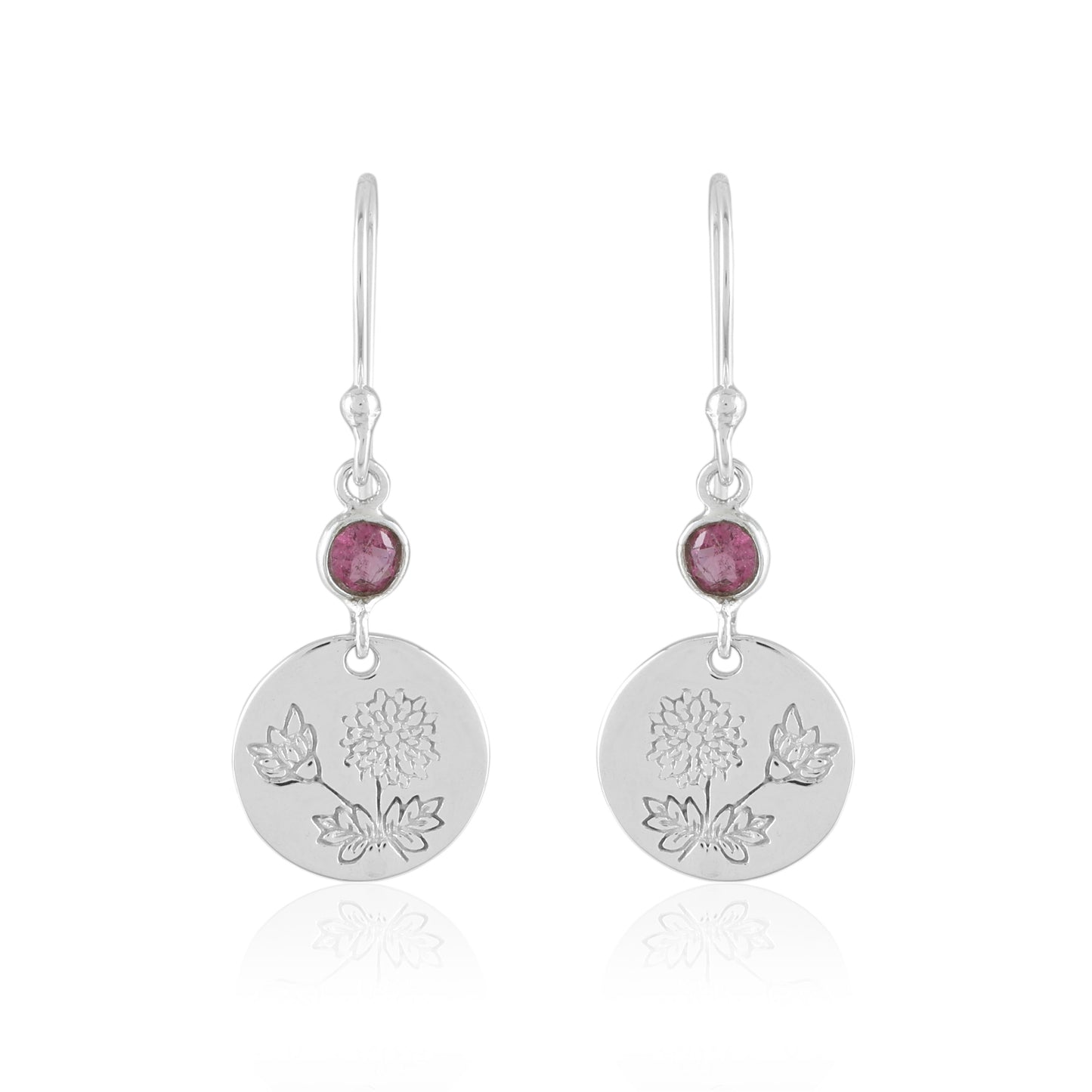 Birth Flower Earrings