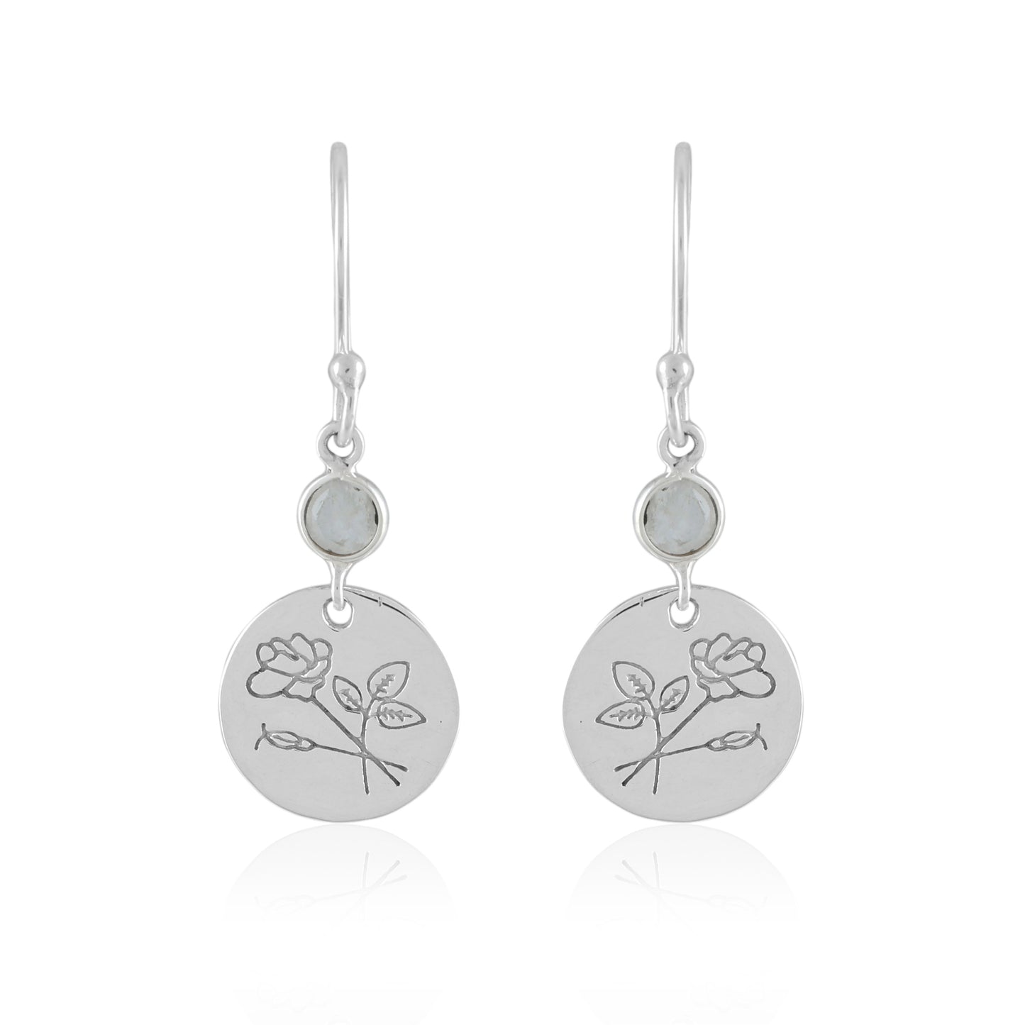 Birth Flower Earrings