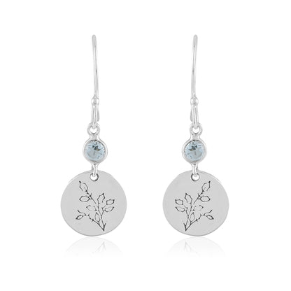 Birth Flower Earrings
