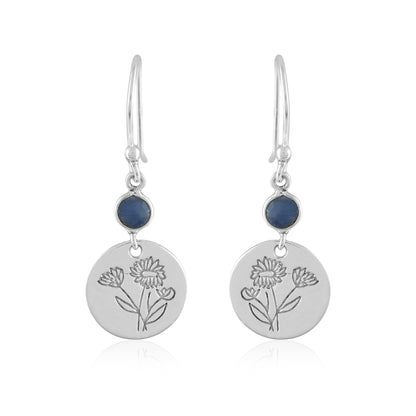 Birth Flower Earrings