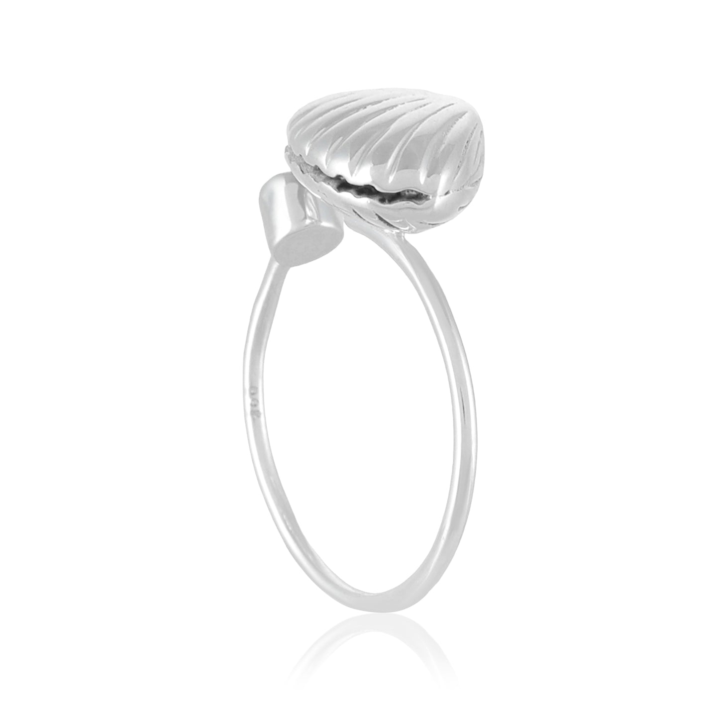 Scallop Shell Ring | Lapis