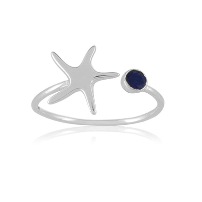 Starfish Ring | Lapis