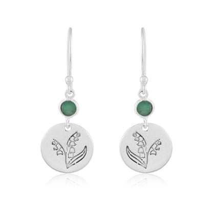 Birth Flower Earrings