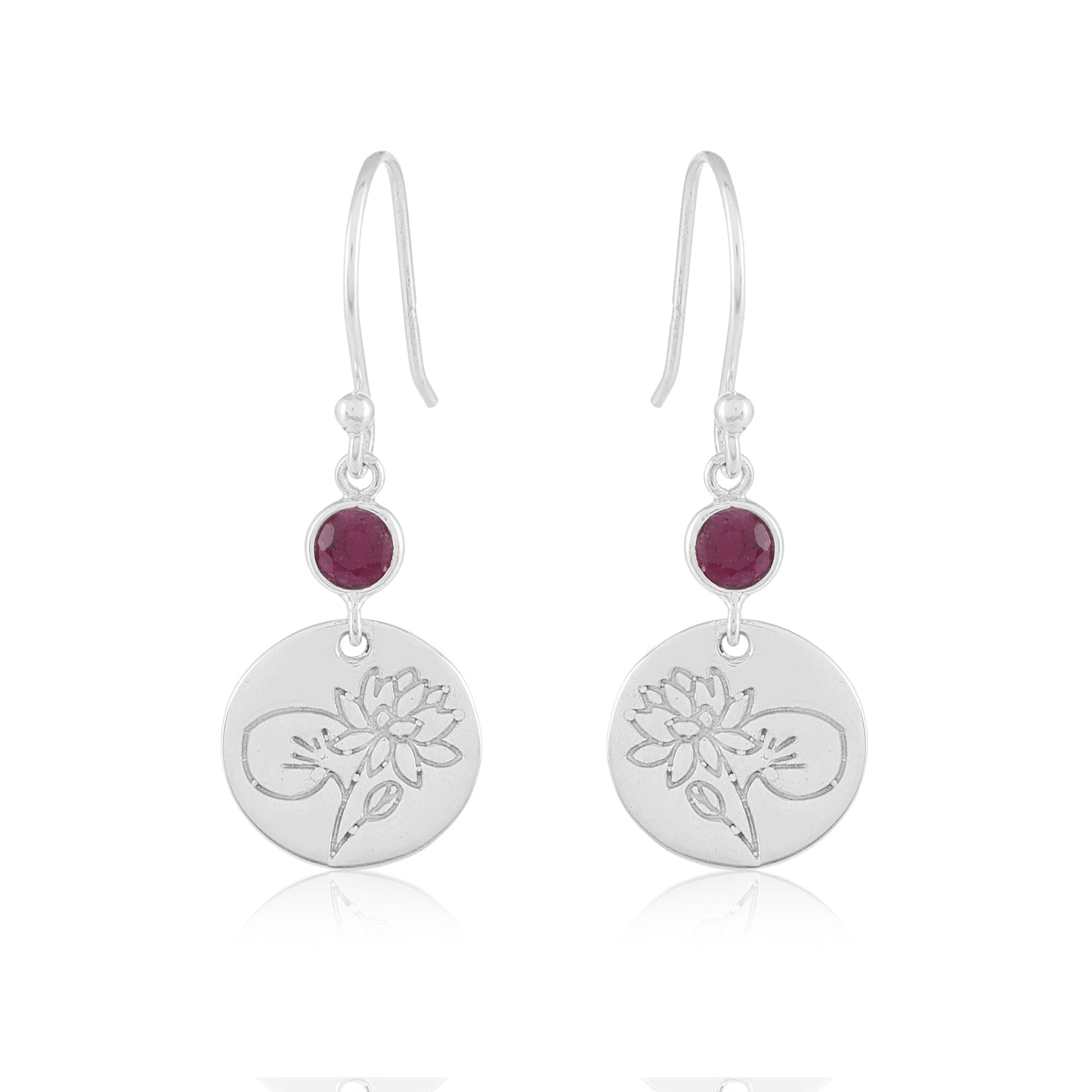 Birth Flower Earrings