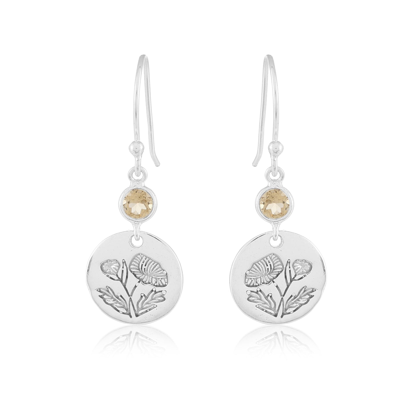 Birth Flower Earrings