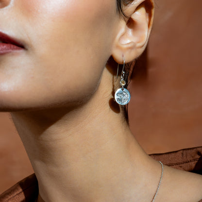 Birth Flower Earrings